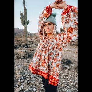 Tanah The Adventure Dress In Orange Dream